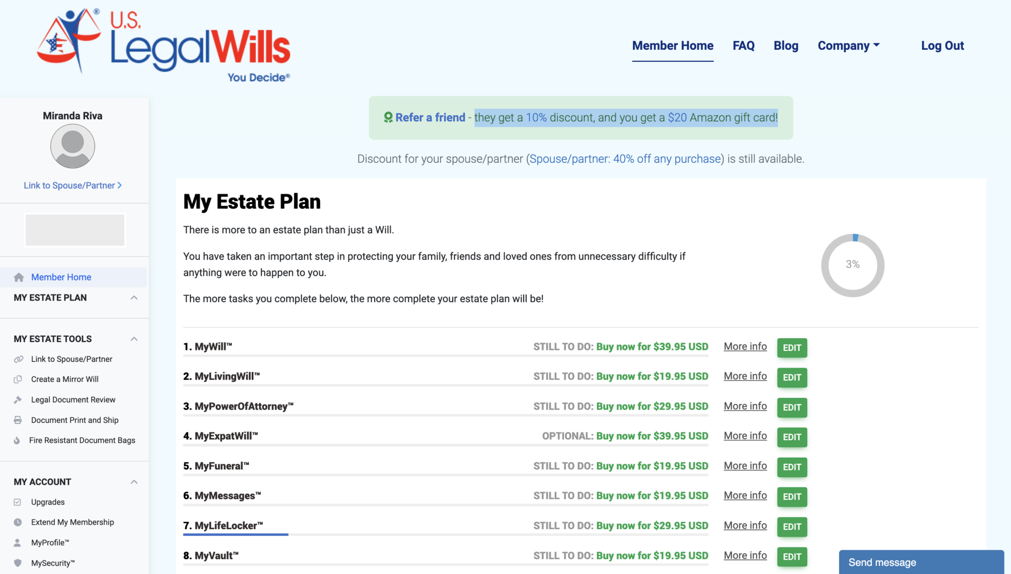 The 5 Best Online Will Makers Of 2024   U.S. Legal Wills Screenshot 