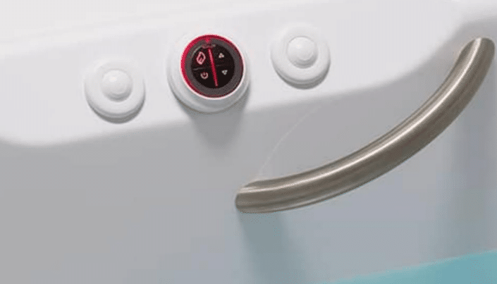 Kohler walk in tub water massage control panel