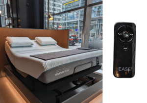 Tempur-Pedic Ease Power Base and remote control
