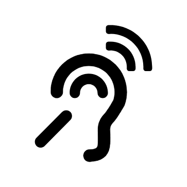 hearing aid icon